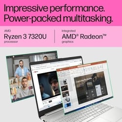 HP 15s 15-FC0552AU Standard Laptop (AMD Ryzen 3 7320U/8 GB/512 GB SSD/AMD Radeon Graphics/Windows 11 Home/MS Office Home 2024 + 1 year M365 Basic/Full HD), 39.62 cm - 15.6 inch, Natural Silver 3