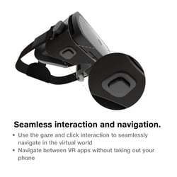 JioDive VR Headset Immersive 360 Degree Viewing Experience Live Sports, Movies, TV Shows & Live TV Channels VR Games & YouTube 360 Supports 4.7-6.7 inch Android & iOS Phones Black 8