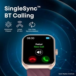 Fastrack New Limitless X2 Smart Watch, 4.85 cm (1.91 inch) UltraVU with Rotating Crown, 60 Hz Refresh Rate, Advanced Chipset, SingleSync BT Calling, 100+ Sports Mode & Smartwatch Faces, IP68 (Black) 6