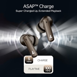 boAt Airdopes 181 Pro with 100 HRS Playback, 4 Mics ENx Technology & ASAP Charge (Mocha Elegance) 6