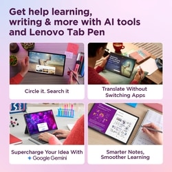 Lenovo Idea Tab Plus 30.73 cm (12.1 inch) WiFi Tablet with Pen, 256 GB, 12 GB RAM, Cloud Grey, ZAG70923IN 6