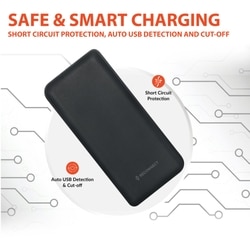 Reconnect Zap Neo 12 W 10000 mAh PowerBank, Black, RAPBB1019 6
