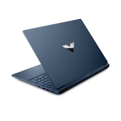 HP Victus 15-fa2508TX Gaming Laptop (Intel Core 5 210H/24 GB/512 GB SSD/6 GB-NVIDIA GeForce RTX 4050/Windows 11 Home/MS Office Home 2024/Full HD), 39.6 cm - 15.6 inch, Performance Blue, Chrome Logo 9