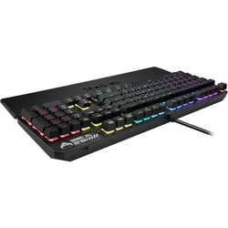 ASUS TUF Gaming K3 RGB mechanical Wired Keyboard with N-key rollover, Eight programmable macro keys, Aura Sync lighting 2