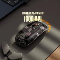Zebronics Sheer 10 2.4 GHz Wireless Optical Mouse, Black 3