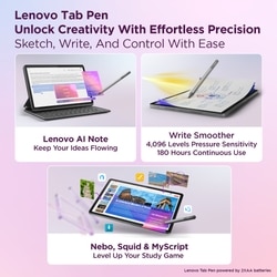 Lenovo Idea Tab Plus 30.73 cm (12.1 inch) WiFi + 5G Tablet with Pen, 256 GB, 8 GB RAM, Luna Grey, ZAGF0149IN 5
