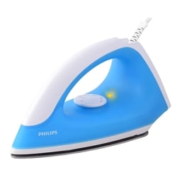 Philips GC090/20 Dry Iron 750 W, Precision Tip, Blue 2