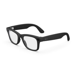 Ray-Ban Meta Wayfarer (Gen 2) - Matte Black, Clear lenses