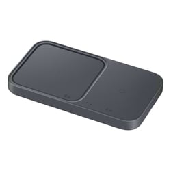 Samsung 15 Watts Fast Charging Support Wireless Mobile Phone Charger, LED Lights, Built-in Cooling System, Simultaneously Power Up Two Device, Dark Gray 4