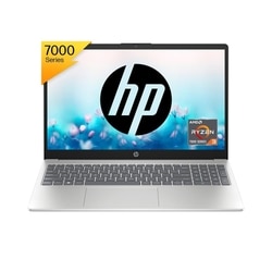 HP 15s 15-FC0552AU Standard Laptop (AMD Ryzen 3 7320U/8 GB/512 GB SSD/AMD Radeon Graphics/Windows 11 Home/MS Office Home 2024 + 1 year M365 Basic/Full HD), 39.62 cm - 15.6 inch, Natural Silver
