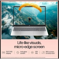 HP 15s 15 FD0623TU Standard Laptop (13th Generation Intel Core i3 Processor/8 GB/512 GB SSD/Intel integrated SoC/Windows 11 Home/MS Office Home 2024 + 1 year M365 Basic/Full HD), 39.62 cm - 15.6 inch, Natural Silver 5