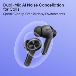 realme Buds T200 Lite Bluetooth in Ear Earbuds, AI ENC for Calls, 48 Hours Total Playback with Fast Charging and Low Latency Gaming TWS, Google Fast Pair IPX 4 Water resistant, with mic (Volt Black) 5