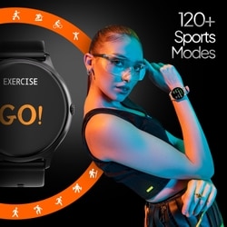 Fire-Boltt Phoenix Pro Smartwatch, 3.53 cm (1.39 inch) HD Display, Bluetooth Calling, Upto 7 Days Battery, 120+ Sports Modes, In-Built Games, IP67 Water Resistant, AI Voice Assistant (Black) 5