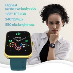 Noise ColorFit Elevate Smartwatch, Jet Black 2