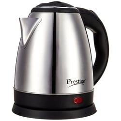Prestige PKOSS 1.5 L 1500 W Stainless Steel Electric Kettle, Single-Touch Lid Locking, 360 Degree Swivel Base, Silver 2