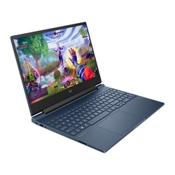 HP Victus 15-fa2508TX Gaming Laptop (Intel Core 5 210H/24 GB/512 GB SSD/6 GB-NVIDIA GeForce RTX 4050/Windows 11 Home/MS Office Home 2024/Full HD), 39.6 cm - 15.6 inch, Performance Blue, Chrome Logo 7