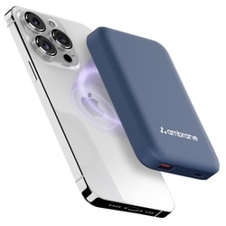 Ambrane AeroSync 10000 mAh MagSafe Power Bank 12, Blue 2