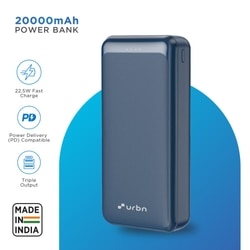 Urbn 20000 mAh 22.5 W Power Bank, Blue, UPR211 3