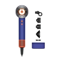 Dyson Supersonic Nural Hair Dryer, Scalp Protect, 3 Speed & 4 Heat, Vinca Blue & Topaz