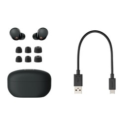 Sony WF1000XM5 TWS Earbuds with Up to 24 Hours Battery Life and Quick Charge, Active Noise Cancellation, Black 12