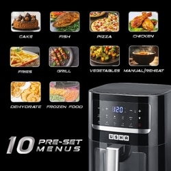 Usha Ichef 1350 Watts 4.5 L Smart Air Fryer 6