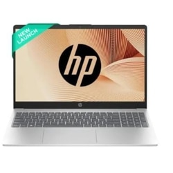 HP 15s 15 FD0623TU Standard Laptop (13th Generation Intel Core i3 Processor/8 GB/512 GB SSD/Intel integrated SoC/Windows 11 Home/MS Office Home 2024 + 1 year M365 Basic/Full HD), 39.62 cm - 15.6 inch, Natural Silver