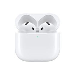 Apple AirPods 4 with Active Noise Cancellation, Adaptive Audio and Transparency mode, Voice Isolation, Hey Siri and Siri Interactions, Up to 5 hours of listening time on a single charge, True Wireless Earbuds 2