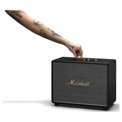 Marshall Woburn III Bluetooth Speaker with Volume Control Knob, Bass-Reflex, Play/Pause Button, HDMI input, RCA Input, Black 10