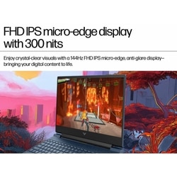 HP Victus 15-fa2508TX Gaming Laptop (Intel Core 5 210H/24 GB/512 GB SSD/6 GB-NVIDIA GeForce RTX 4050/Windows 11 Home/MS Office Home 2024/Full HD), 39.6 cm - 15.6 inch, Performance Blue, Chrome Logo 4