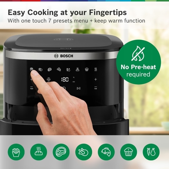Bosch 1800 W 7.2 L Airfryer, MAF671B5IN