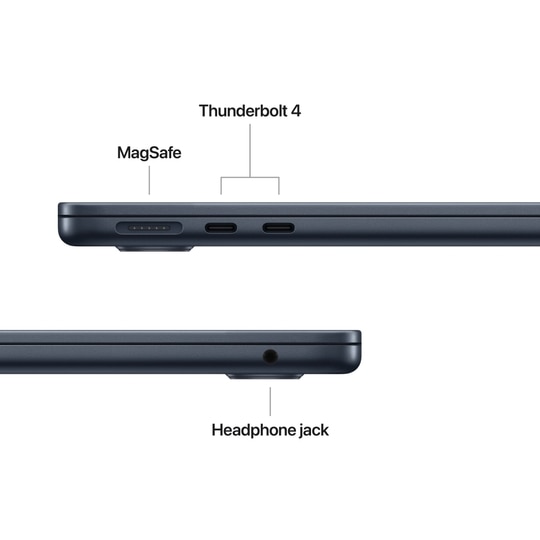 Apple MDHE4HN/A MacBook Air 13 (10-core Apple M5 Chip/16 GB/512 GB SSD/Mac OS/Liquid Retina), 34.46 cm (13.6 inch), Midnight
