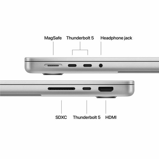 Apple MGDN4HN/A MacBook Pro (Apple M5 Pro Chip/24 GB/1 TB SSD/MacOS/Liquid Retina XDR), 35.97 cm (14.2 inch), Silver