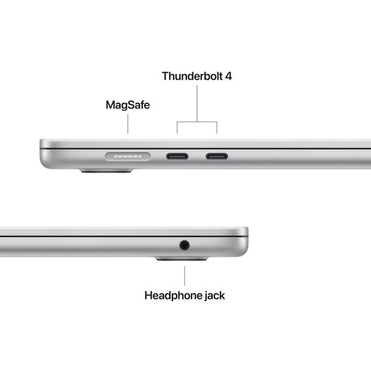 Apple MDVA4HN/A MacBook Air (Apple M5 Chip/16 GB/1 TB SSD/macOS/Liquid Retina), 38.91 cm (15.3 inch), Silver