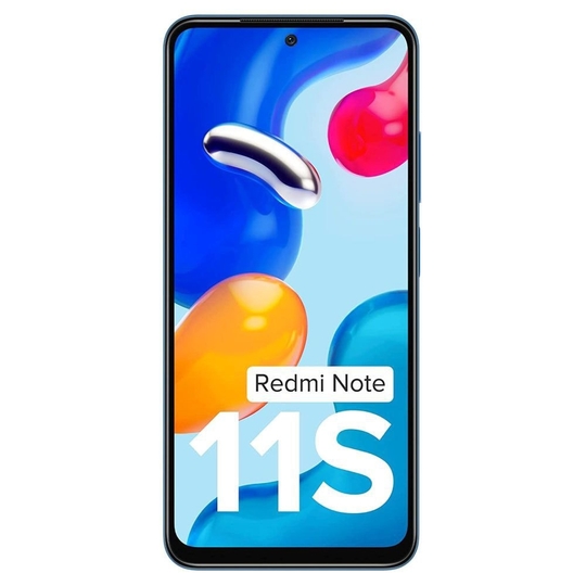 Redmi Note 11s 128 GB, 6 GB RAM, Horizon Blue, Mobile Phone