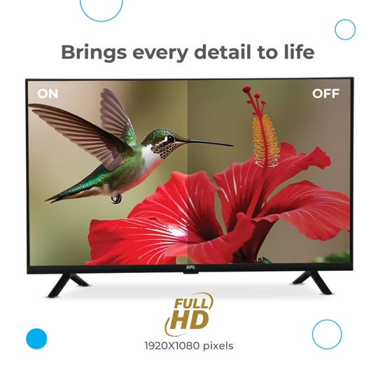 BPL 40 FHD HOME THEATRE ONKYO TV 40FF2340 with ADS Panel, Sound By Onkyo & Dolby Audio