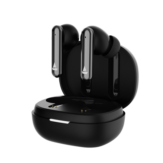 boAt Airdopes Bliss ANC In Ear TWS Earbuds with ANC (32dB), 42 HRS Playback & BEAST Mode (Royal Black)