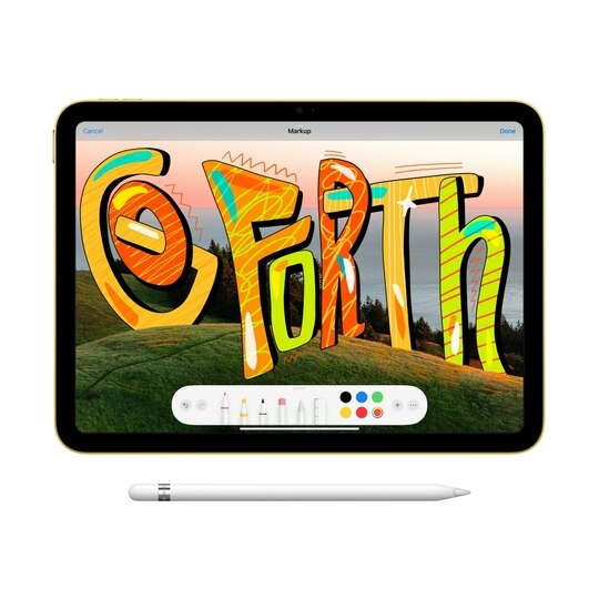 Apple iPad 10th Gen (2022) 27.69 cm (10.9 inch) Wi-Fi + Cellular Tablet, 64 GB, Blue, MQ6K3HN/A, 5G