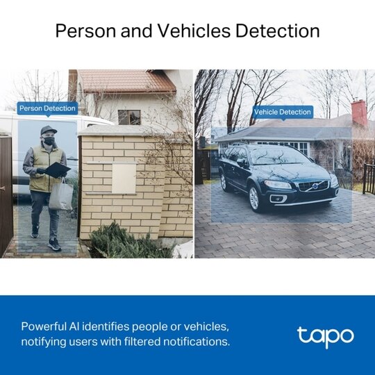 TP-Link Tapo D230S1 2K 5Mp/1920p Smart Wireless Security Video Doorbell