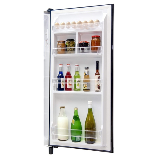 Kelvinator 190 litres 2 Star Single Door Refrigerator Refrigerator, Black KRD-A210BKG
