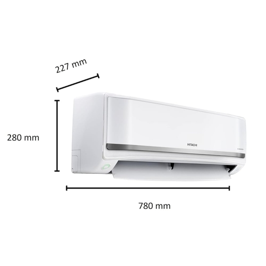 Hitachi 1 Ton 5 Star Inverter Split AC, RAS.G512PCAISF (Ice Clean, Ambience Light, Silent Airhexa Sensor, 100 Percent Copper, 2023 Launch)