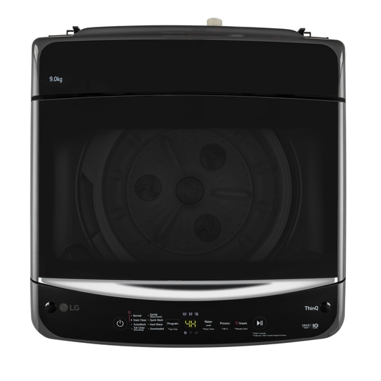 LG 9 Kg Top Loading Fully Automatic Washing Machine, T90V4MB1S, Middle Black