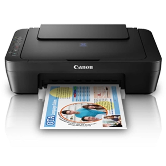 Canon Pixma E470 All-in-one Colour WIFI Inkjet Printer (Auto power on), speed up to 8 PPM (Black) & 4 PPM (Colour)