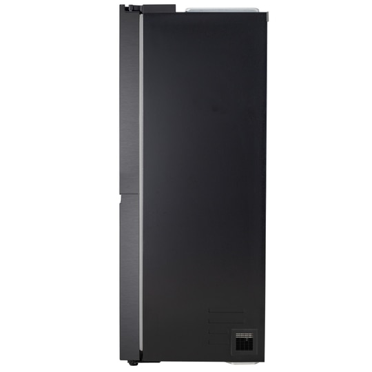 LG 630 L 3 Star Frost Free Side by Side Refrigerator, Matt Black, L257CMC3