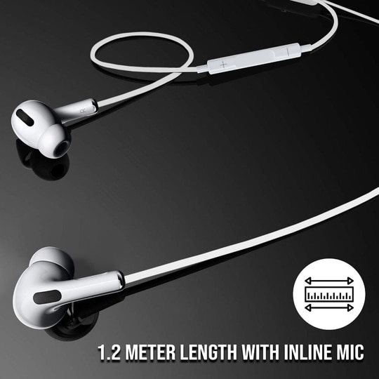 Kratos Tune Type-C Wired Earphones, White