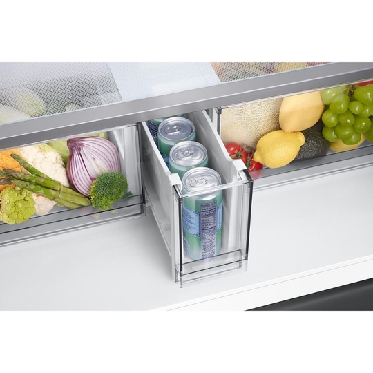 Samsung 650 L Side by Side Refrigerator, White, RF65DB90BD12