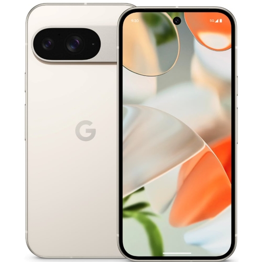 Google Pixel 9 256 GB, 12 GB RAM, Porcelain, Mobile Phone