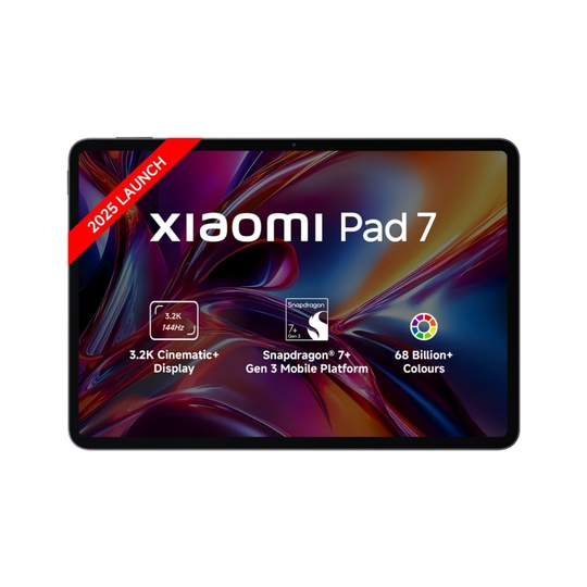 Xiaomi Pad 7 28.44 cm (11.2 inch) WiFi Tablet, 128 GB, 8 GB RAM, Graphite Grey, VHU5252IN