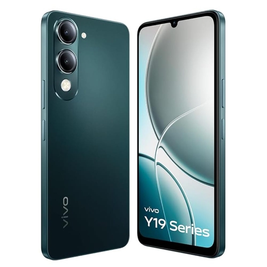 Vivo Y19e 64 GB, 4 GB RAM, Majestic Green, Mobile Phone