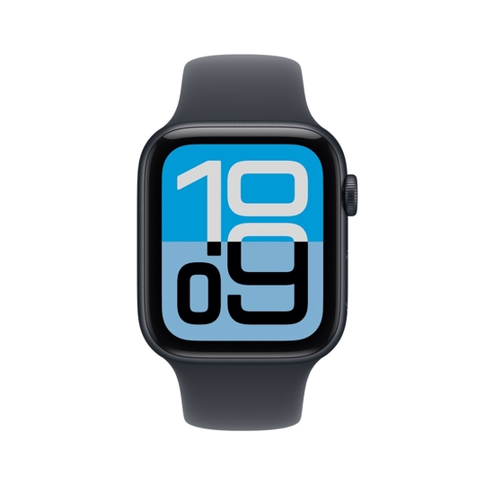 Apple Watch SE 3 GPS 44 mm Midnight Aluminium Case with Midnight Sport Band - S/M