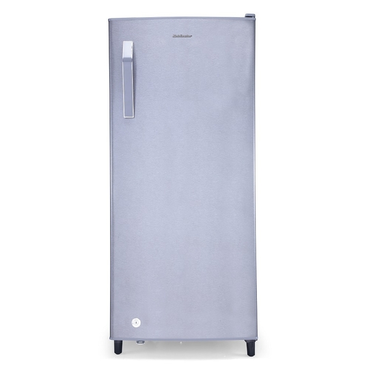 Kelvinator 190 litres 2 Star Single Door Refrigerator Refrigerator, Hairline Silver KRD-A210HSP